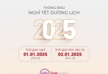 Thông báo lịch nghỉ Tết Dương Lịch 2025