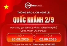 Thông báo nghỉ Lễ Quốc Khánh 2/9/2025