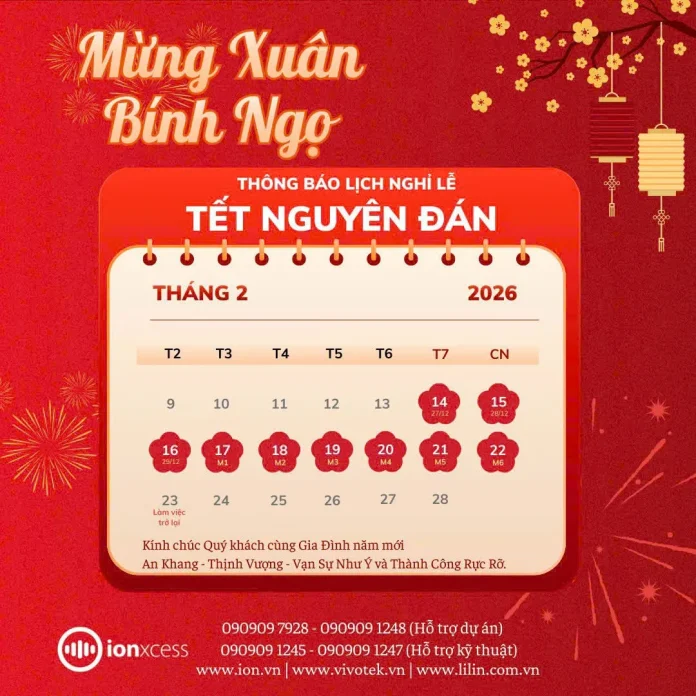 Lich nghi tet nguyen dan 2026 result